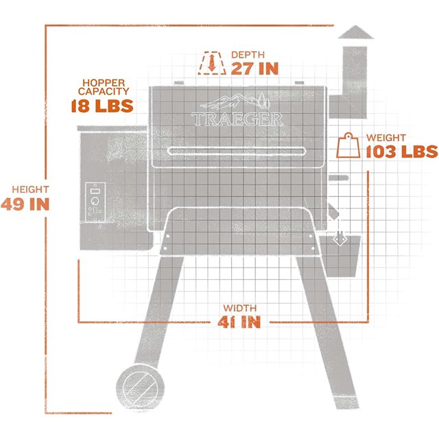 Traeger Grills Pro Series 22 Pellet Grill & Smoker