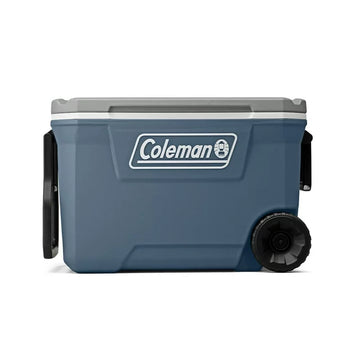 Coleman 316 Series 62QT Lakeside Blue Hard Chest Wheeled Cooler