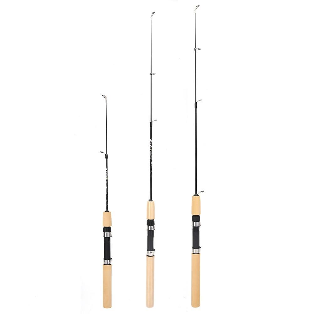 Shrimp Ice Fishing Pole Portable Rod