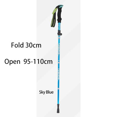 Outdoor Portable Hiking Stick Telescopic Club