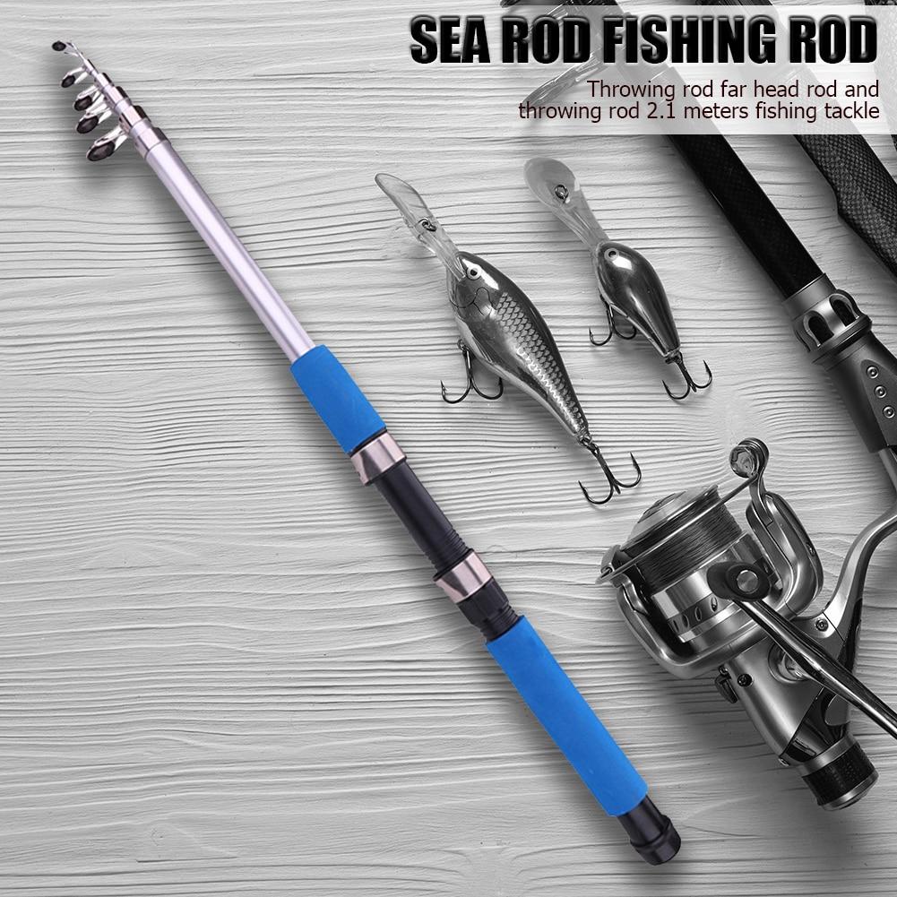 Practical Sea Fishing Rod Outdoor Sport Portable FRP Fishing Throwing Rod