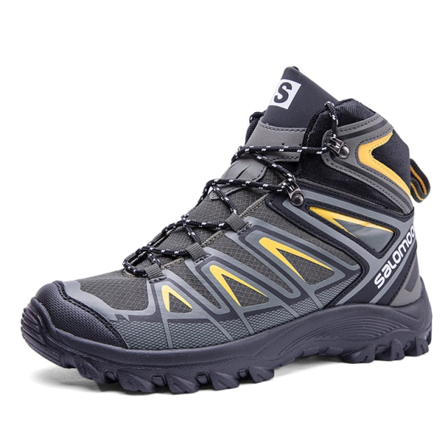 Mens Outdoor Waterproof Mountain Sports Boots